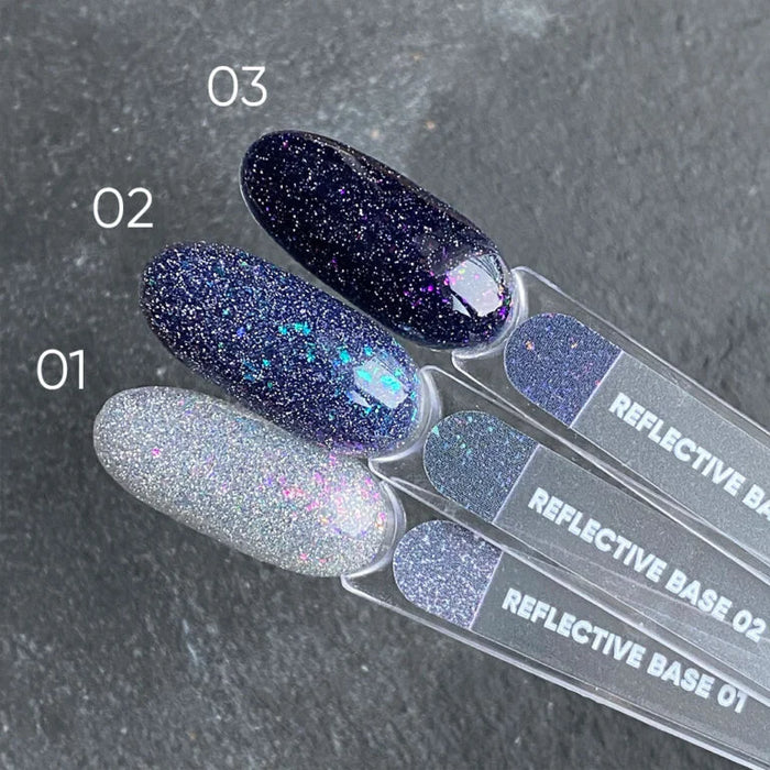 NAILSOFTHEDAY, NAILSOFTHENIGHT Reflective base 03, 10 ml - Ivaka Store
