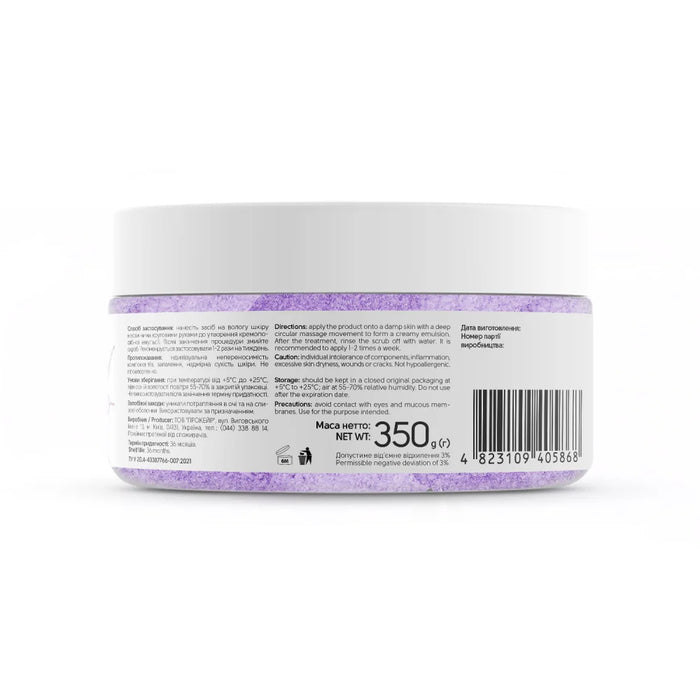 Shelly Cream scrub for hands and feet with allantoin, snail extract and shea oil, 350 g - Ivaka Store