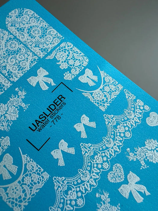 Sticker 778, Weiße Spitze