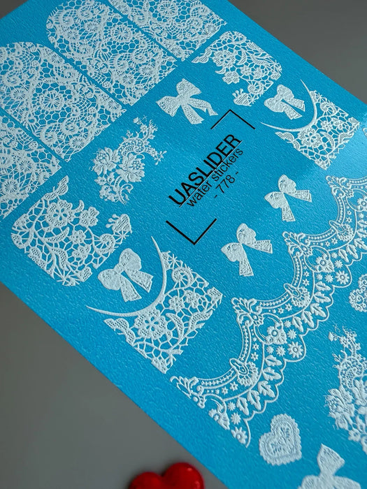 Sticker 778, Weiße Spitze