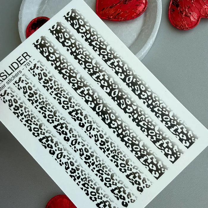 Sticker 781, Tiermuster