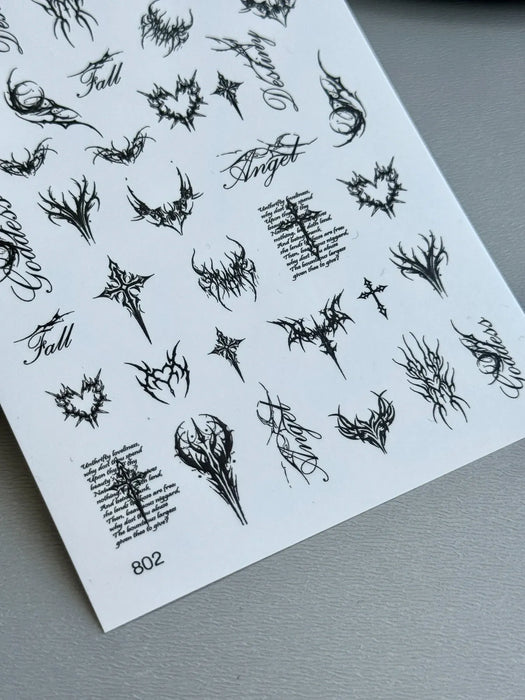 Sticker 802, Gothic