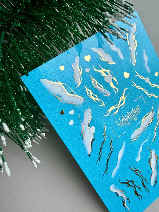 Sticker Color and Foil 733