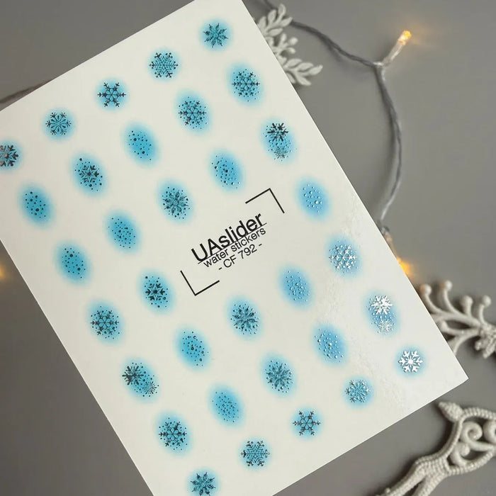 Sticker 792, Winterdesign