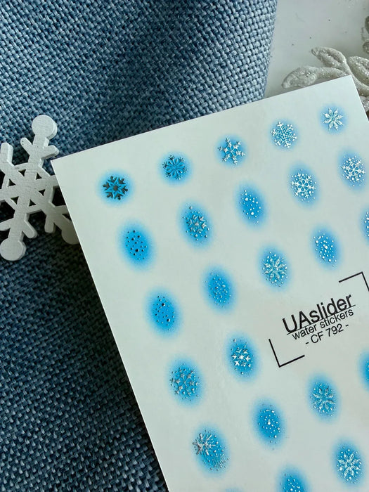 Sticker 792, Winterdesign