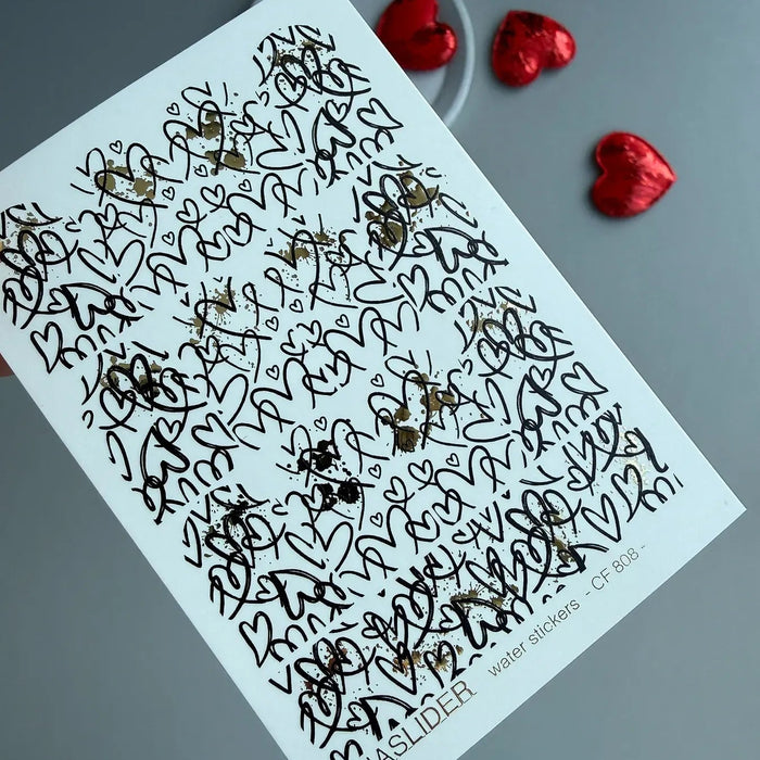 Sticker Color and Foil 808