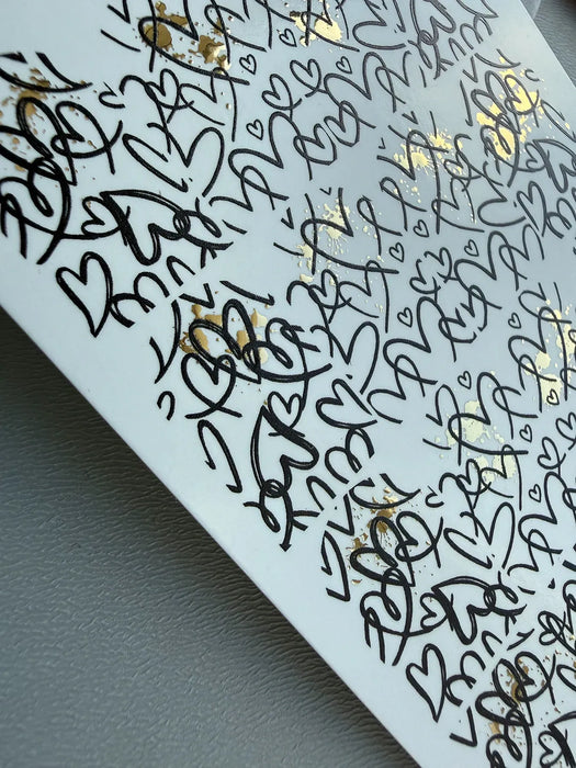 Sticker Color and Foil 808