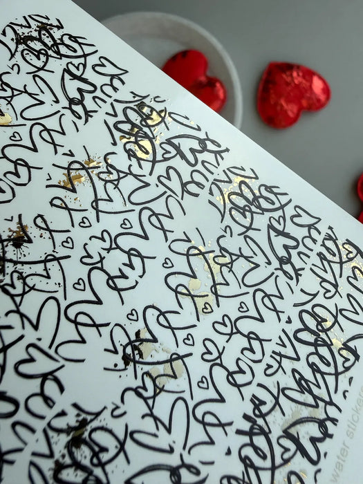 Sticker Color and Foil 808