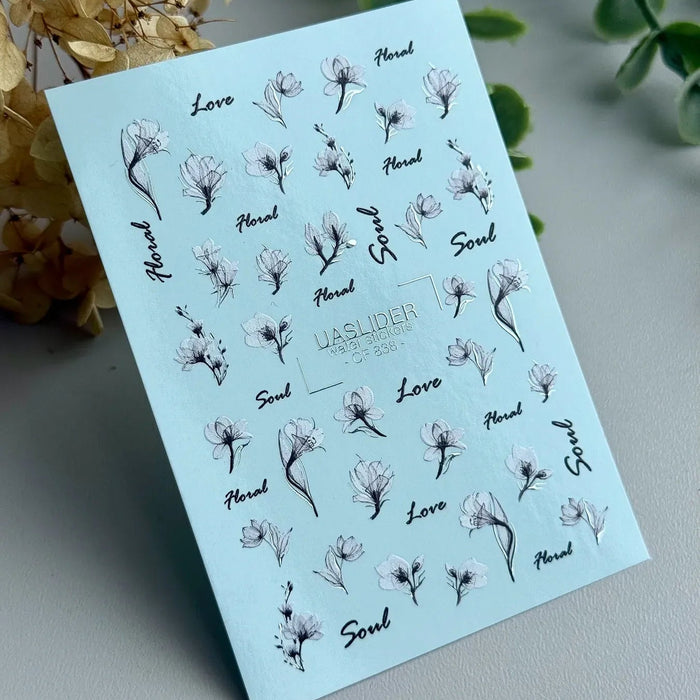 Sticker Color and Foil 838