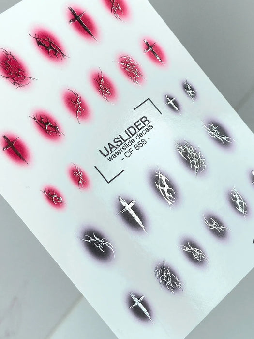 Sticker Color and Foil 858