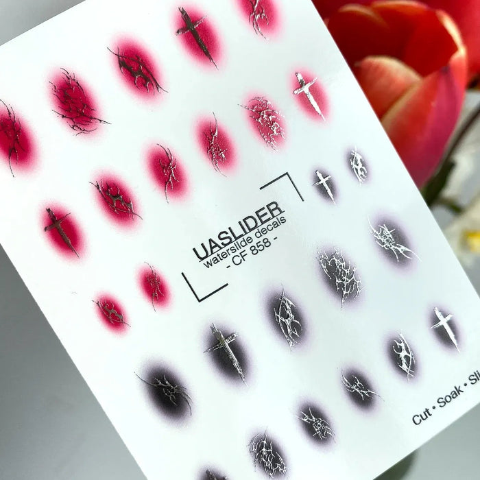 Sticker Color and Foil 858