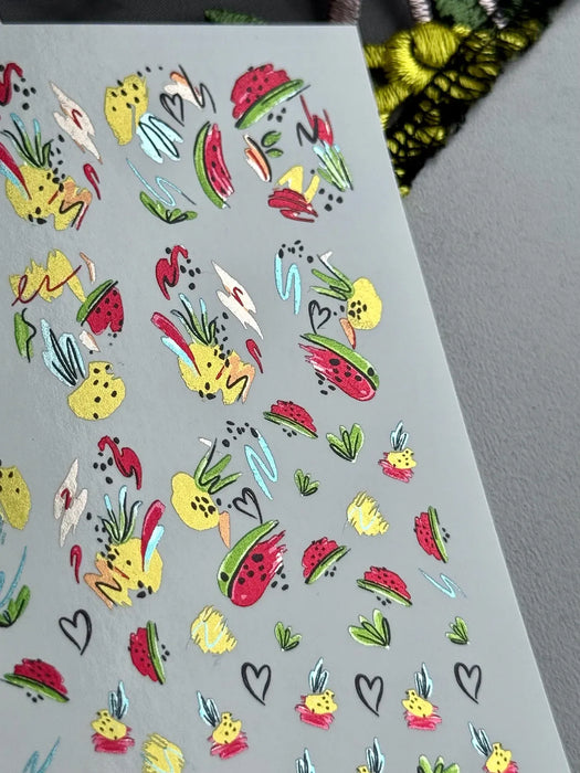 Sticker 057, Metallic