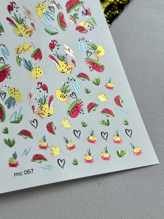 Sticker 057, Metallic