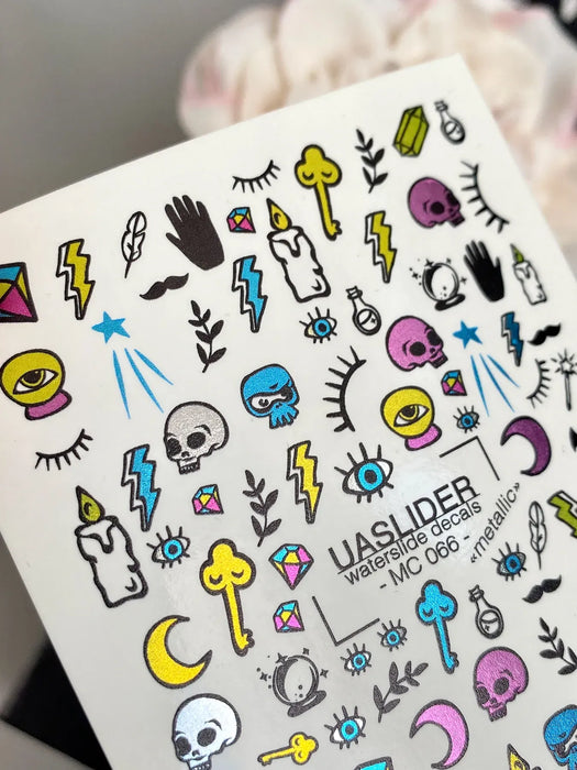 Sticker 066, Metallic
