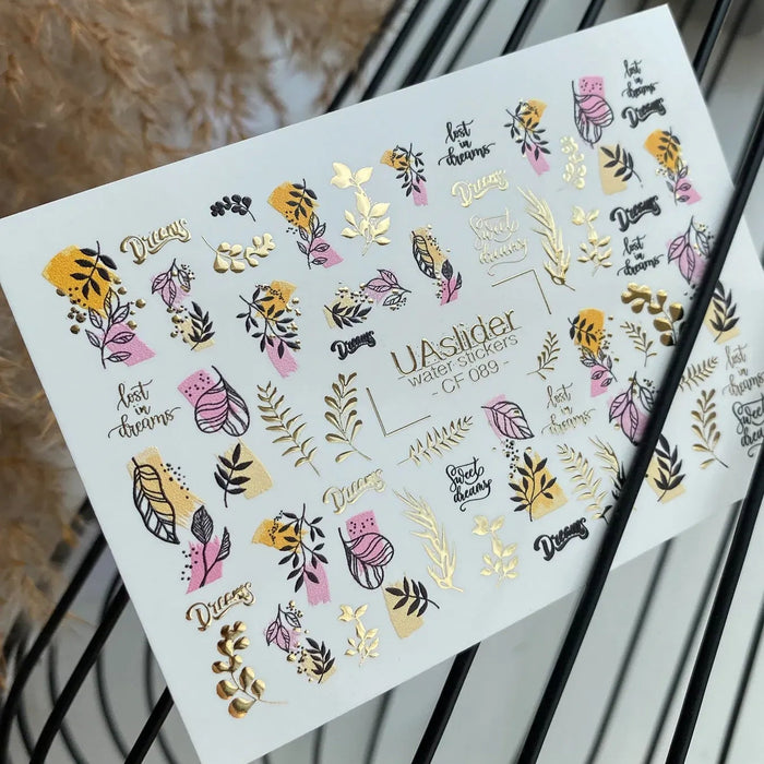Sticker 089, Verträumte Botanik