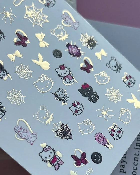 Sticker Color and Foil 109, Hello Kitty