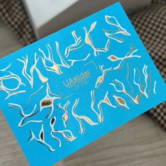 Sticker Water Decal CF-179, Abstract Line