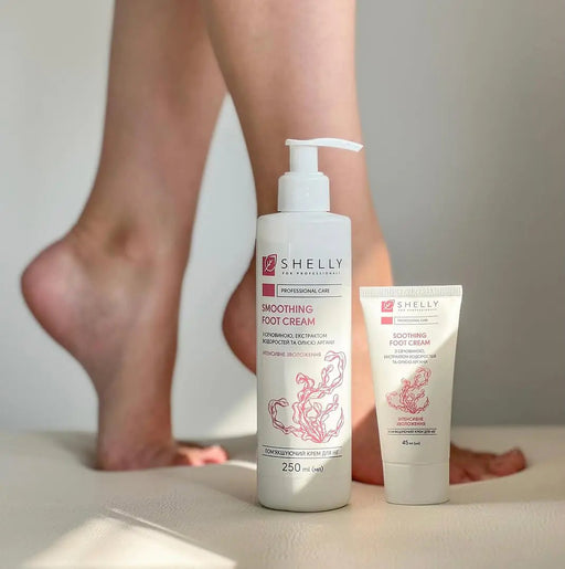 Shelly Softening foot cream with urea, algae extract and argan oil, 45 ml / 250 ml / 500 ml - Ivaka Store