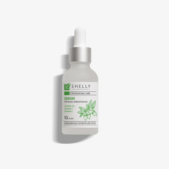 Shelly Serum for nails strengthening with jojoba oil and vitamins A,E, 10 ml - Ivaka Store