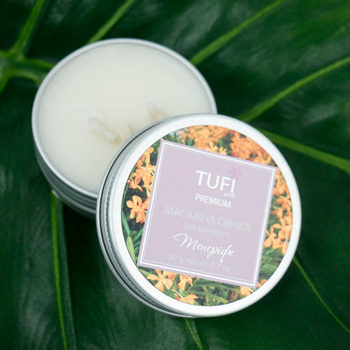Massage Spa Kerze für Hände TUFI profi PREMIUM Teneriffe 30 g (0125408) - Ivaka Store