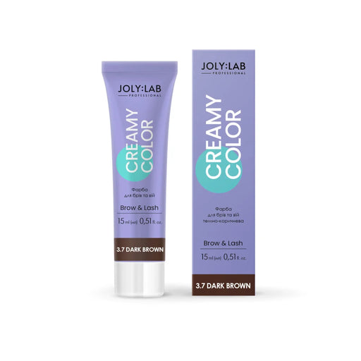 JOLY:LAB Creamy Color for brows and lashes Dark Brown, 15 ml - Ivaka Store