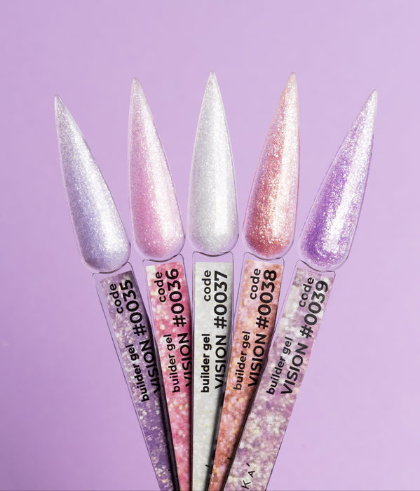 BUILDER GEL NEW FORMULA "DNKa", 30 ml #0039 Vision - Ivaka Store