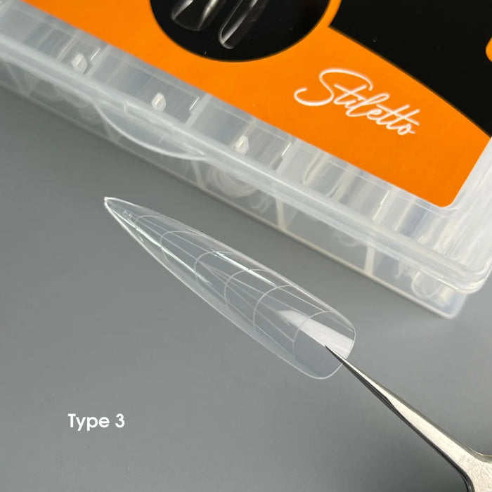 NAILSOFTHEDAY Dual Form Stiletto (Type3), 120 pieces - Ivaka Store