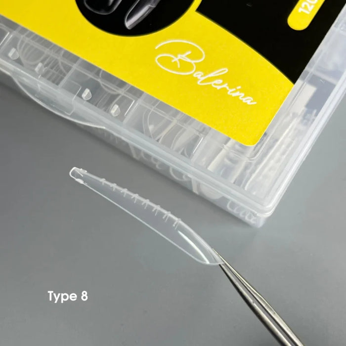 NAILSOFTHEDAY Dual Form Balerina (Type8), 120 pieces - Ivaka Store