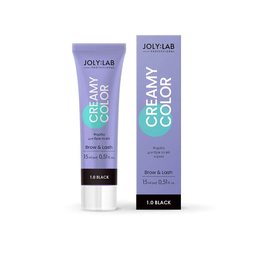 JOLY:LAB Creamy Color for brows and lashes Black, 15 ml - Ivaka Store