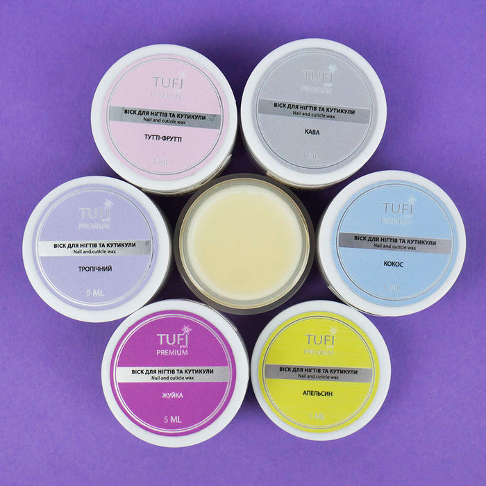 Wachs für Nägel und Nagelhaut TUFI profi PREMIUM Tropical 5 ml (0313645) - Ivaka Store