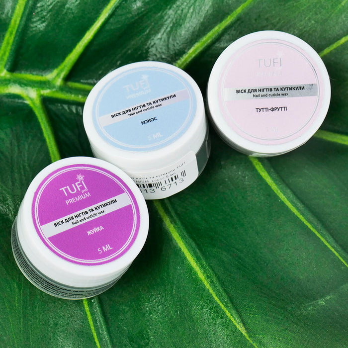 Wachs für Nägel und Nagelhaut TUFI profi PREMIUM Kaugummi 5 ml (0313668) - Ivaka Store