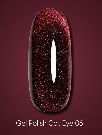 DARK Gel Polish Cat Eye 06, 10 ml - Ivaka Store